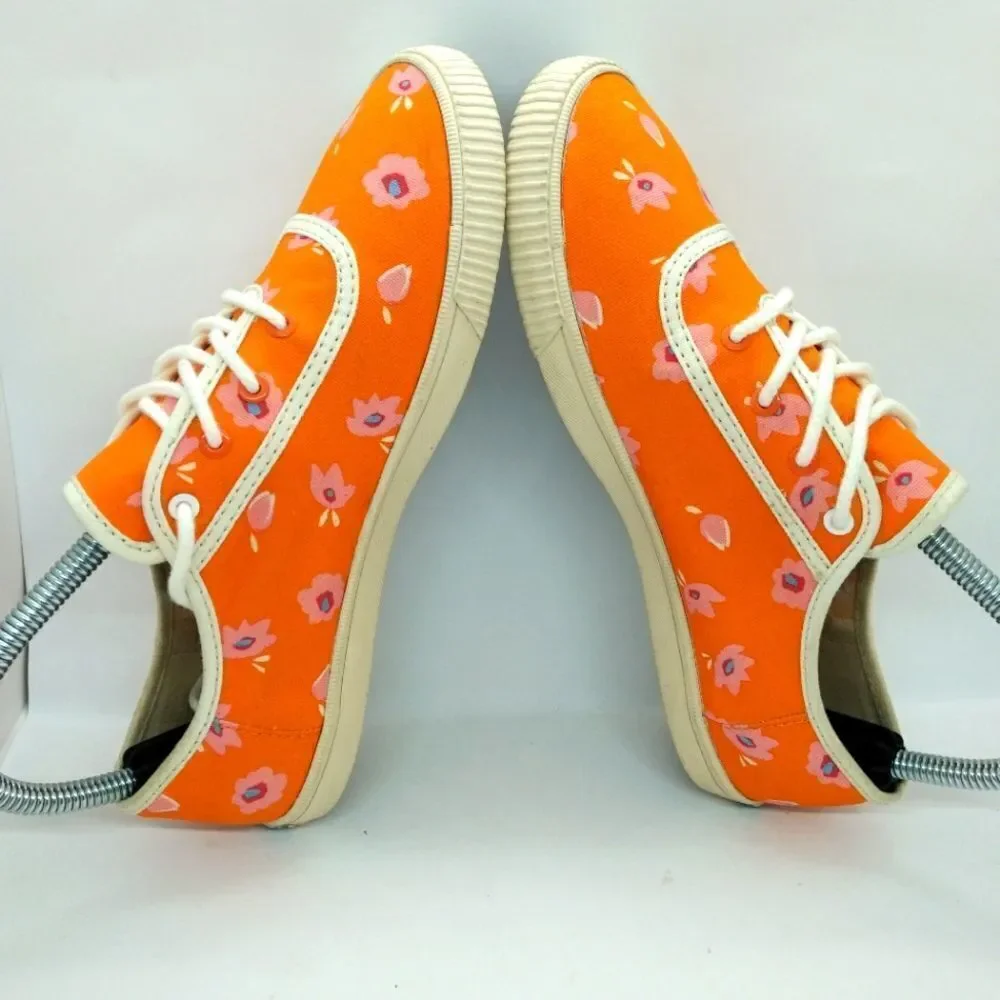 Toms Casual Canvas Sneakers‎ Women's Size 6.5 Orange